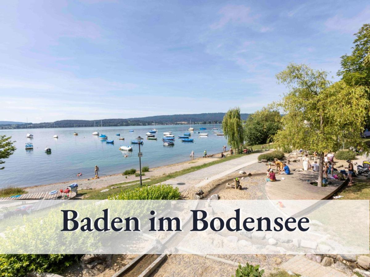Grosse Moderne Ferienwohnung In Bester Bodenseelage L 1 Minute Zum Bodensee L 3 Zimmer L Vollausgestattete Kueche L Sonnenbalkon L Wlan L Willkommen Im Apartment Mettnau Radolfzell am Bodensee Esterno foto
